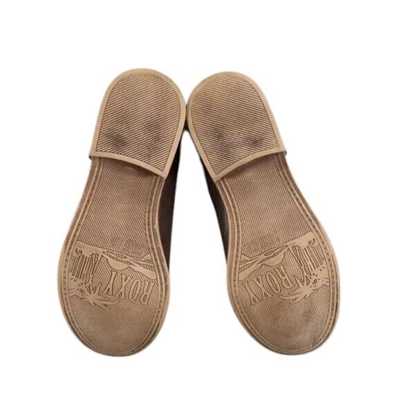 Roxy Shoes Womens 7 Booties Western Harness Fashion Brown Zip Casual Ankle Boot - Picture 11 of 14